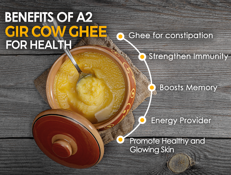 Gir Cow Ghee Benefits as Per Ayurveda - Shree Radhey Dairy