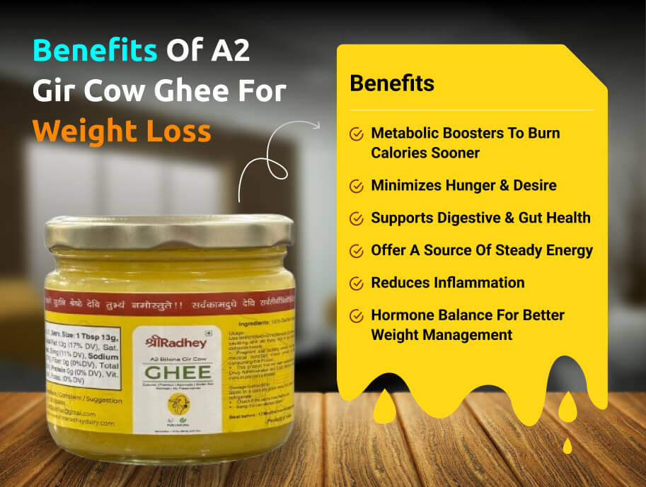 Benefits of A2 Gir Cow Ghee for Weight Loss