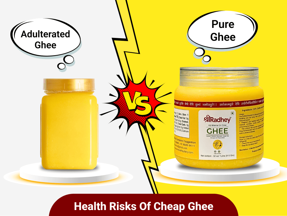 Pure Ghee vs Adulterated Ghee