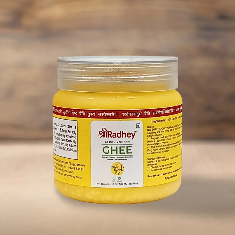 Shree Radhey A2 Ghee (500 ml)