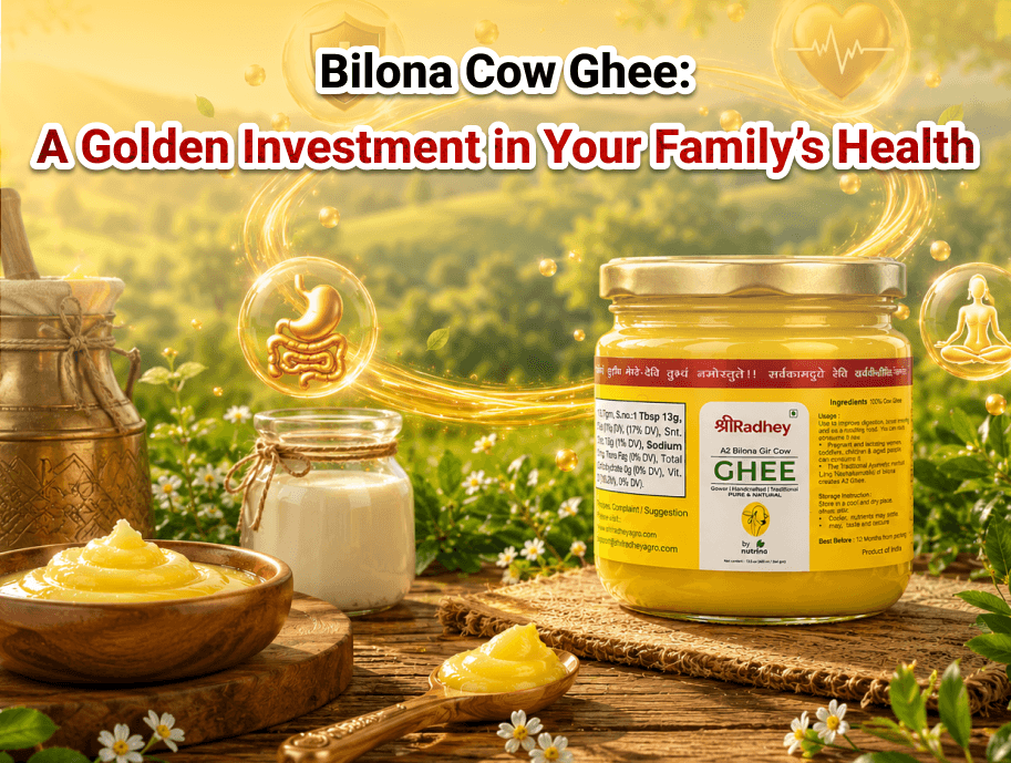 Bilona Cow Ghee: A Golden Investment in Your Family’s Health