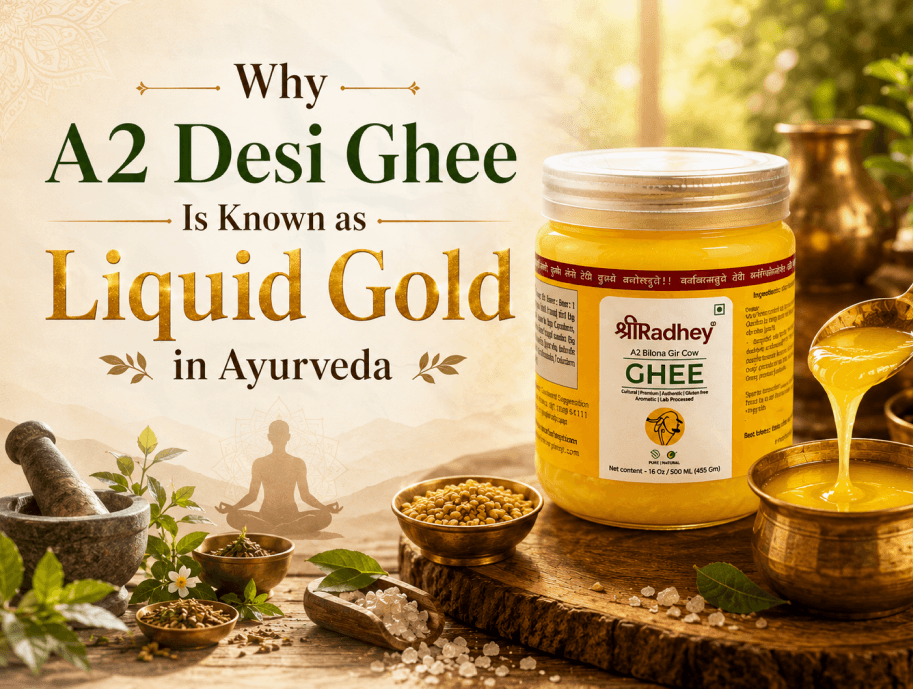 Why A2 Desi Ghee Is Known as Liquid Gold in Ayurveda