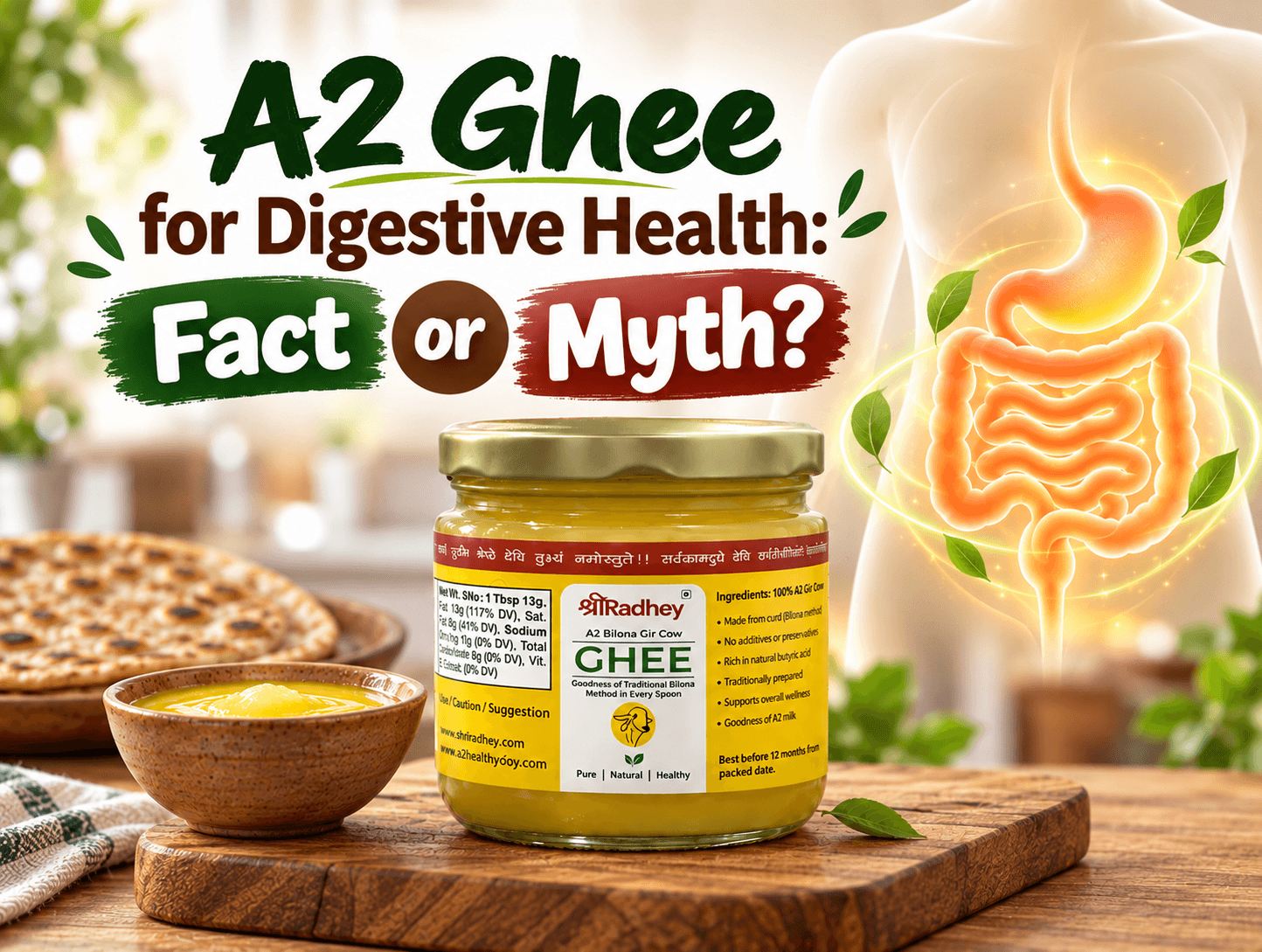 A2 Ghee for Digestive Health