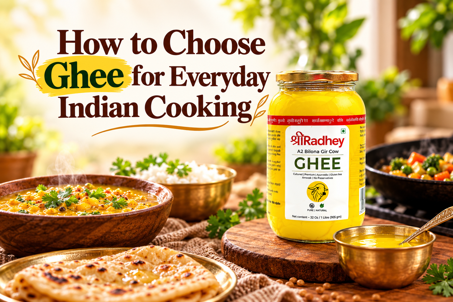 Ghee for Indian Cooking